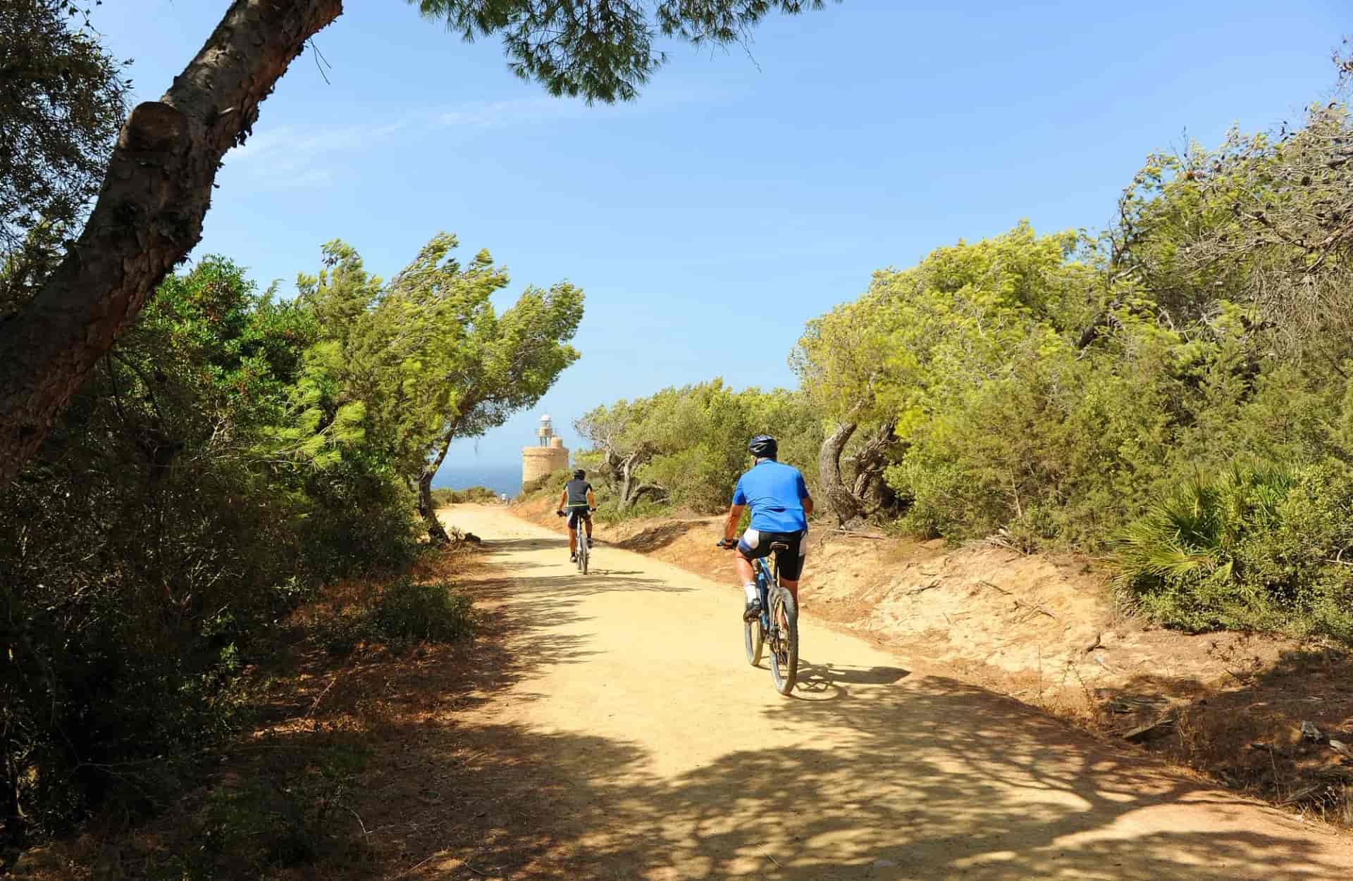 Andalusia cycling near cadiz