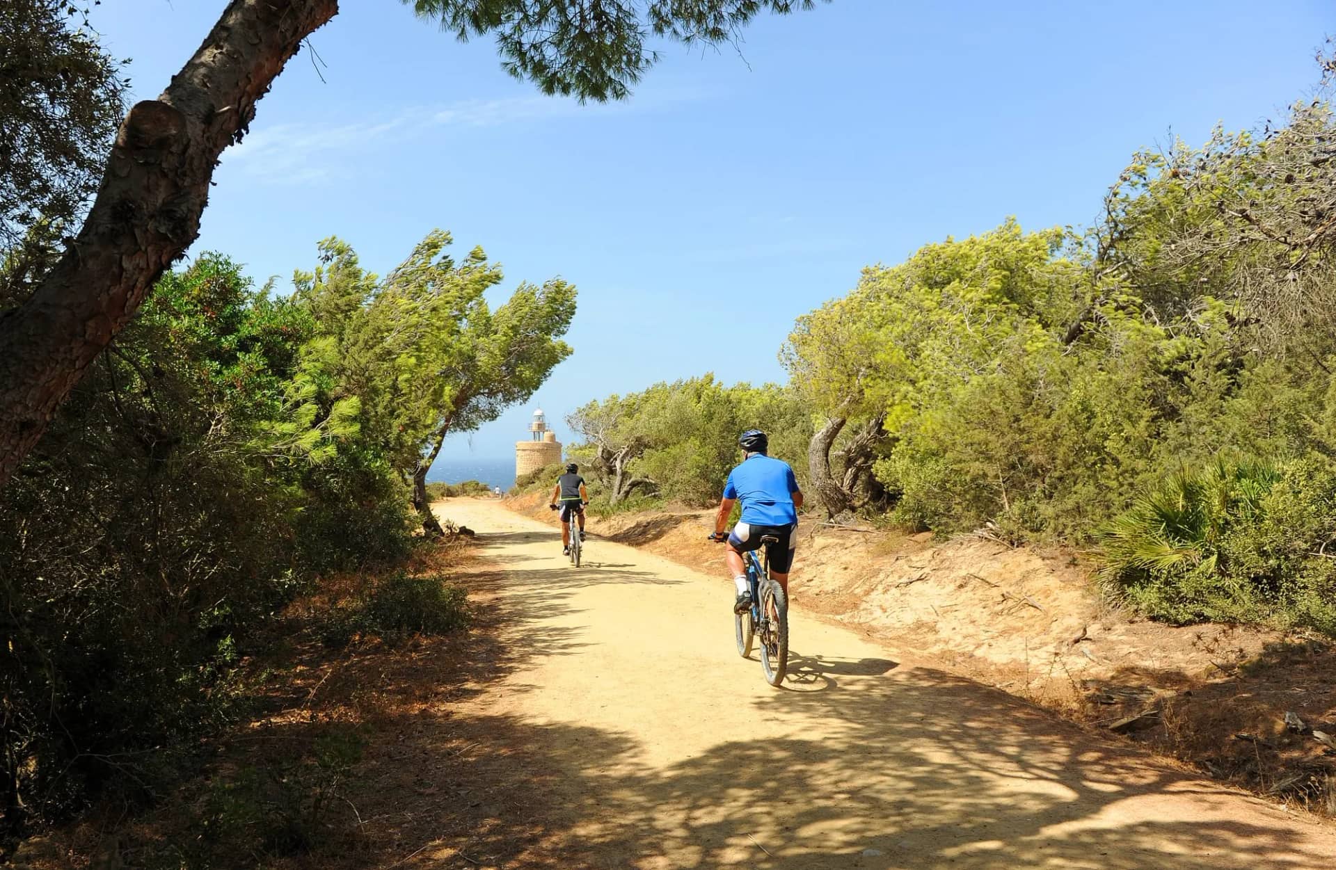 Andalusia cycling near cadiz