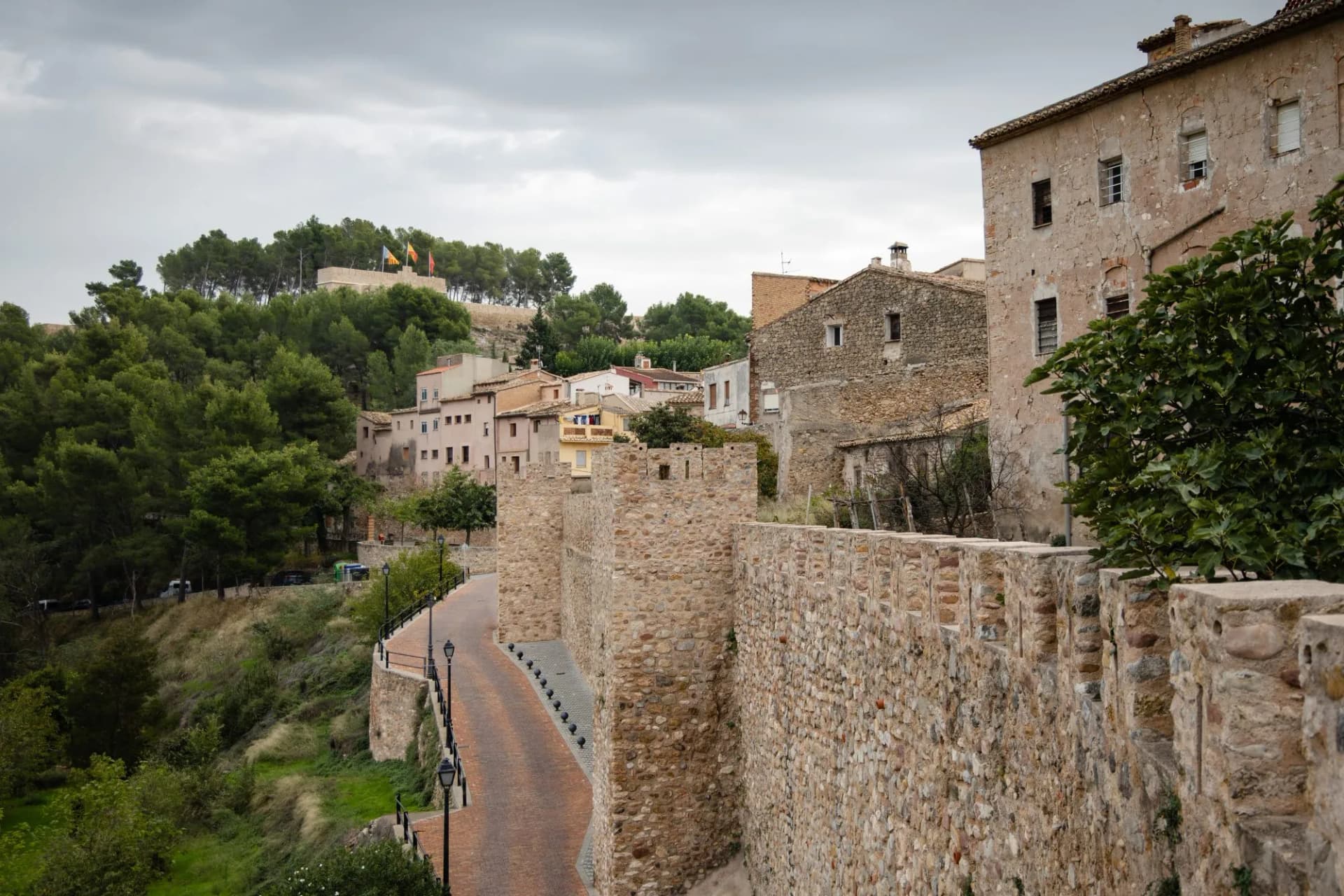 Medieval wall of Segorbe in Spain