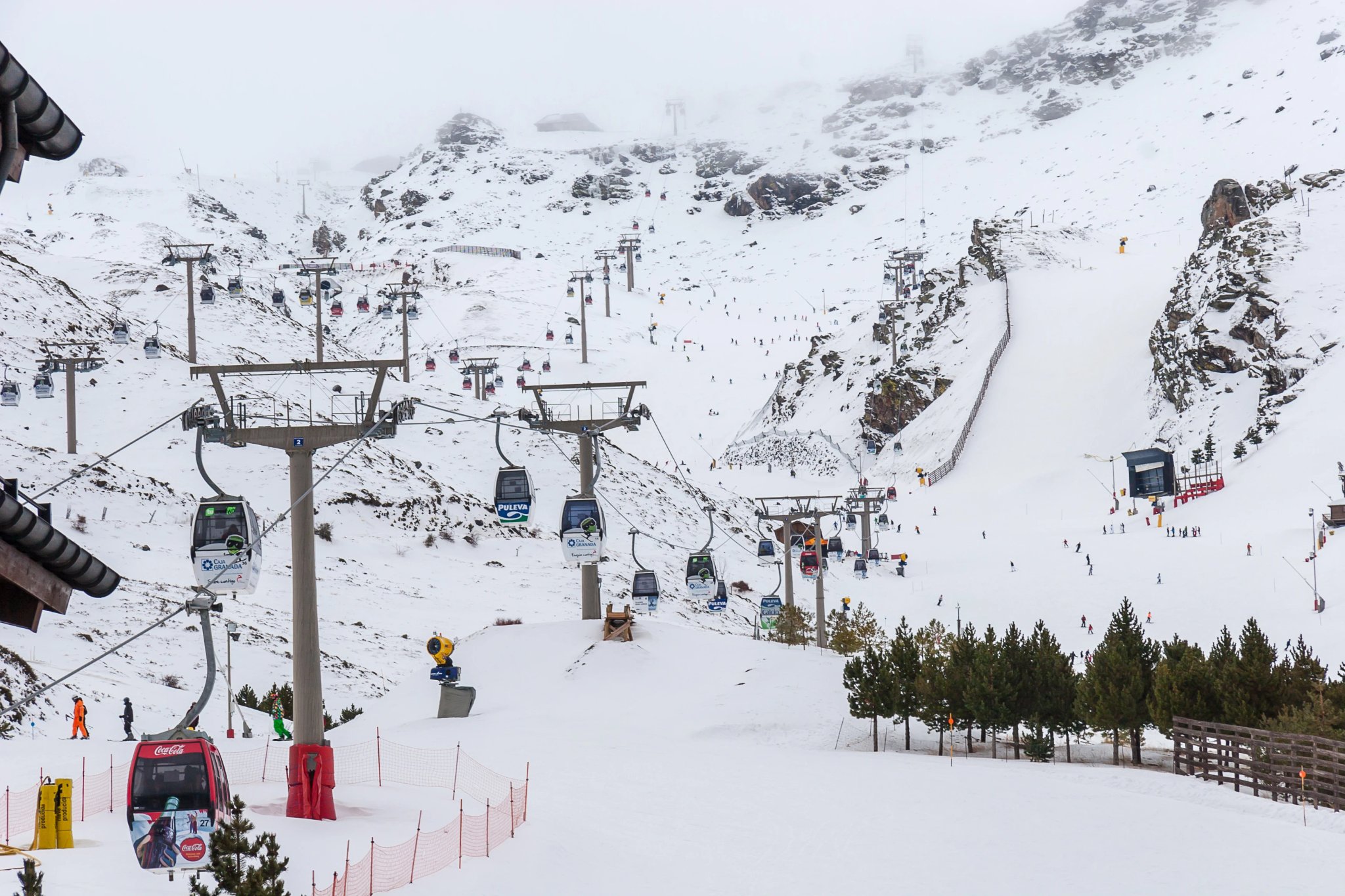 Sierra Nevada Spania Skianlegg