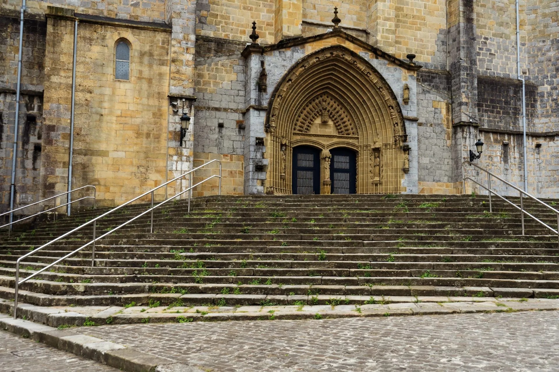 Saint Mary Catholic Church in Gernika-Lumo, Basque Country, Spain.