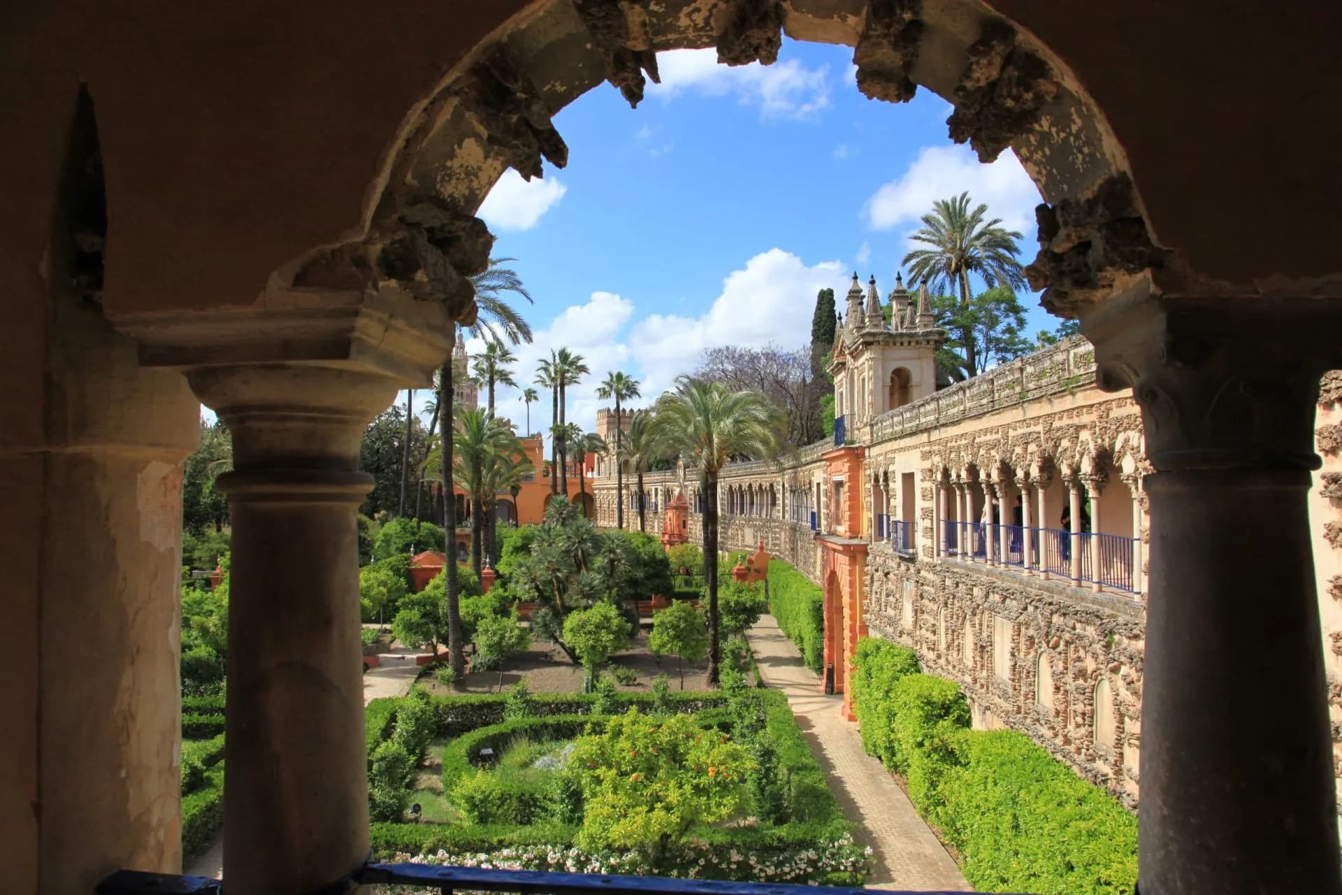 Gardens of Alcazar, Seville, Spain