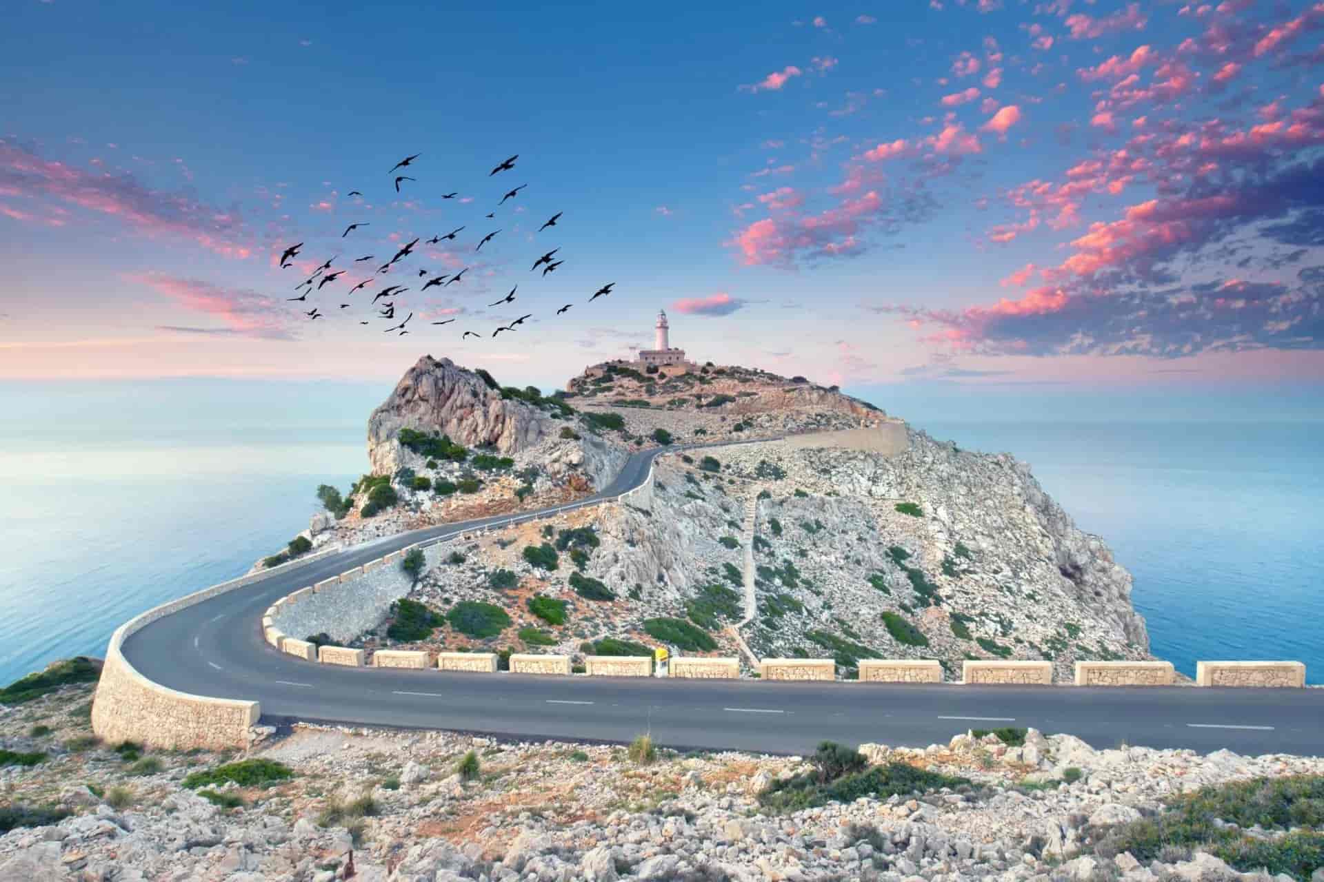 Abendstimmung am Cap Formentor, Mallorca