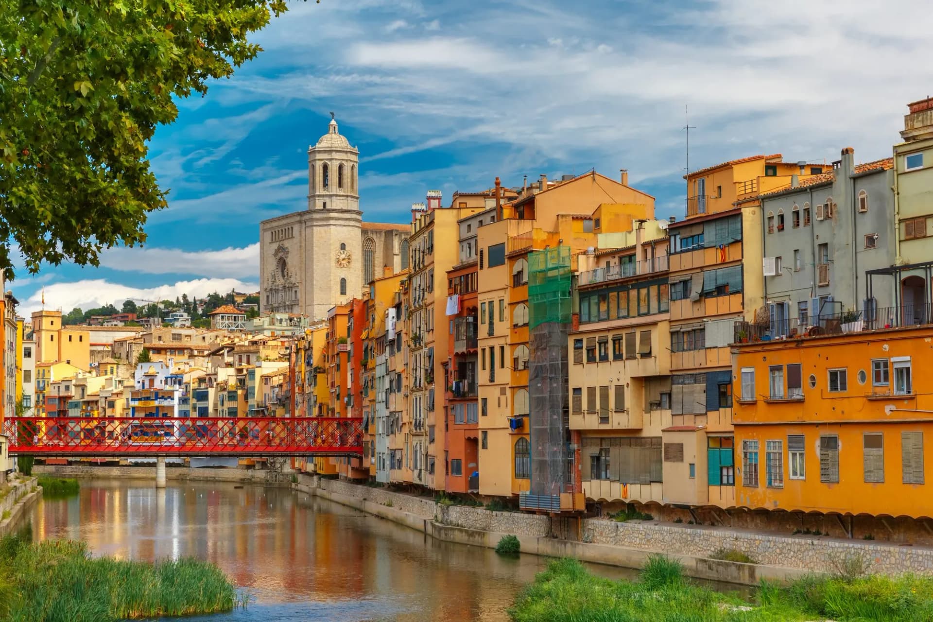 Girona river view spain
