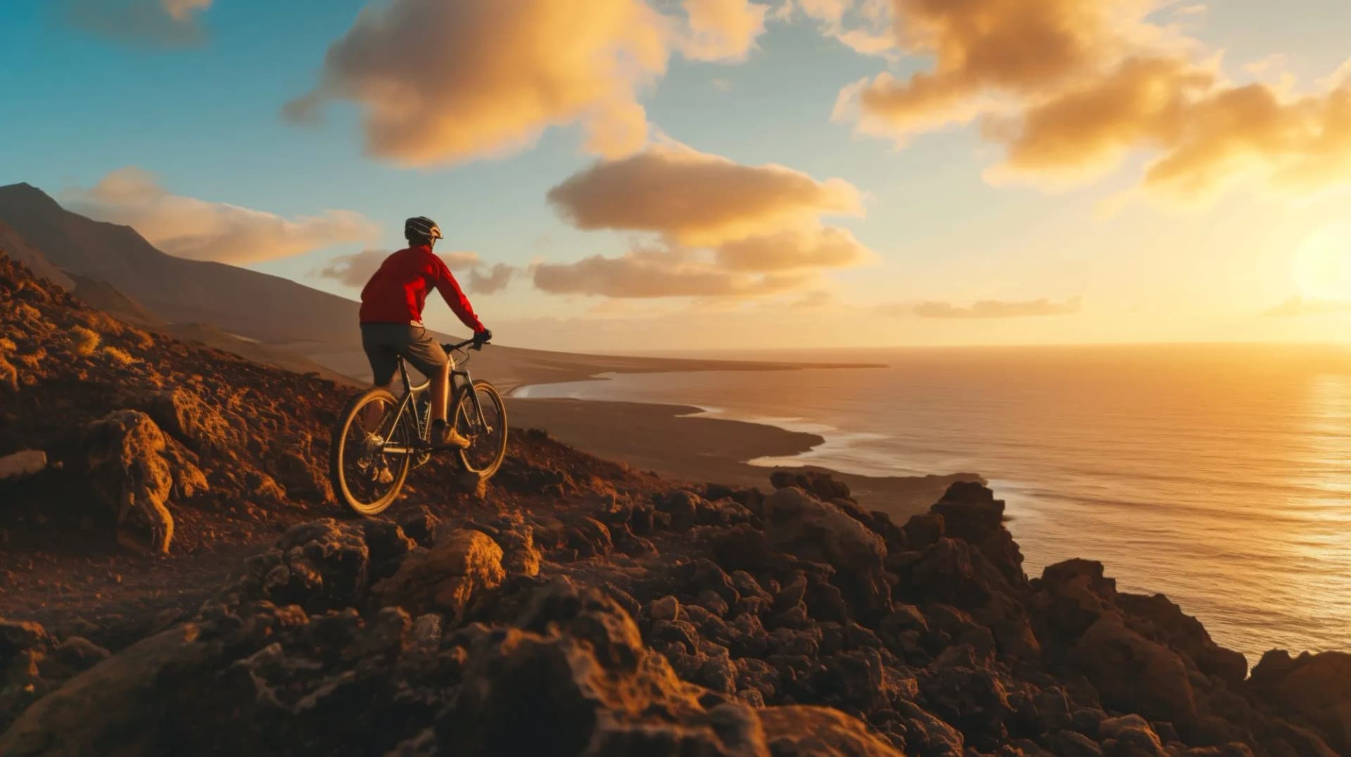 Spain Lanzarote mountain bike