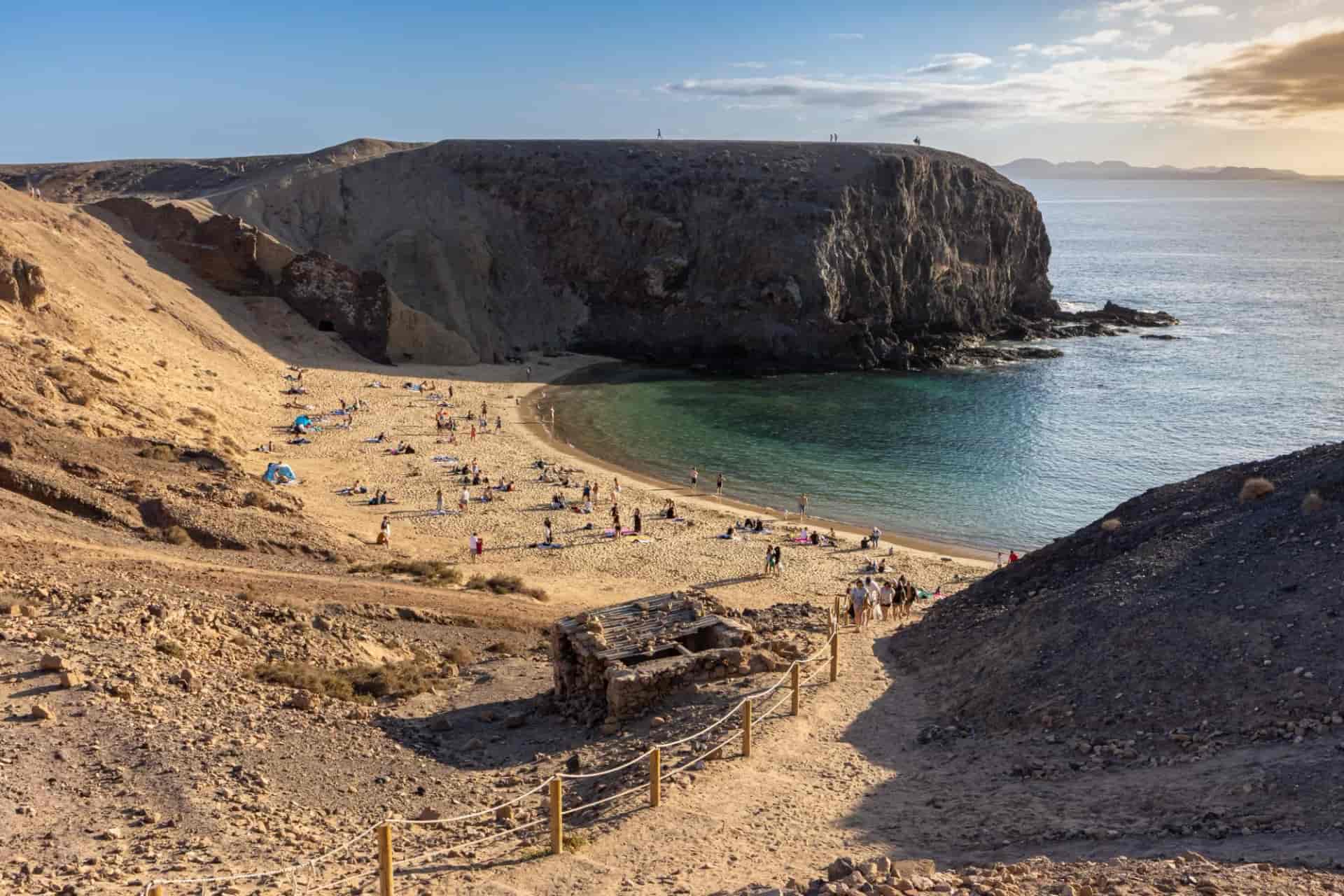 Relax on the famous Papagayo beach