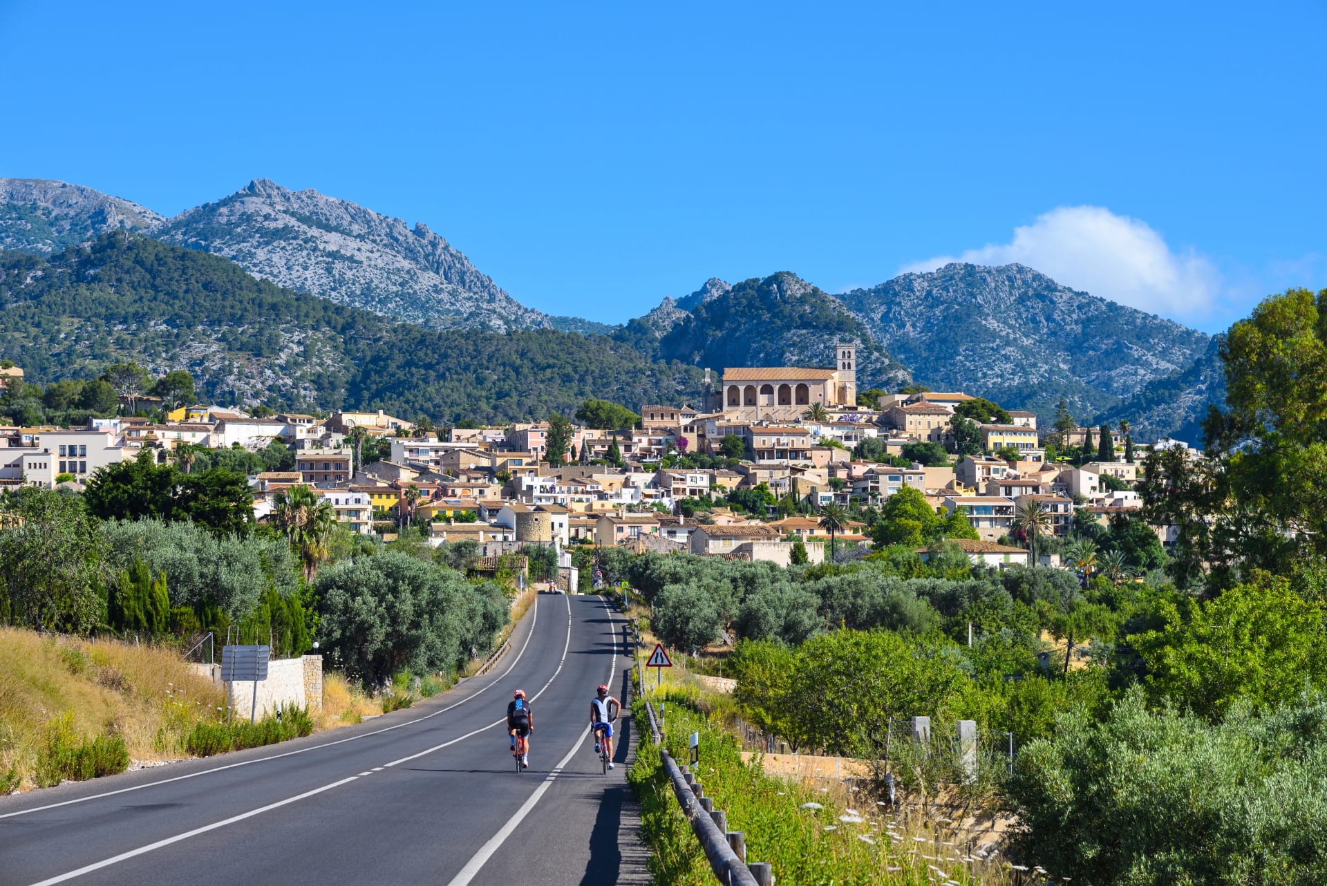 Beautiful village of Selva on the island of Majorca in Spain