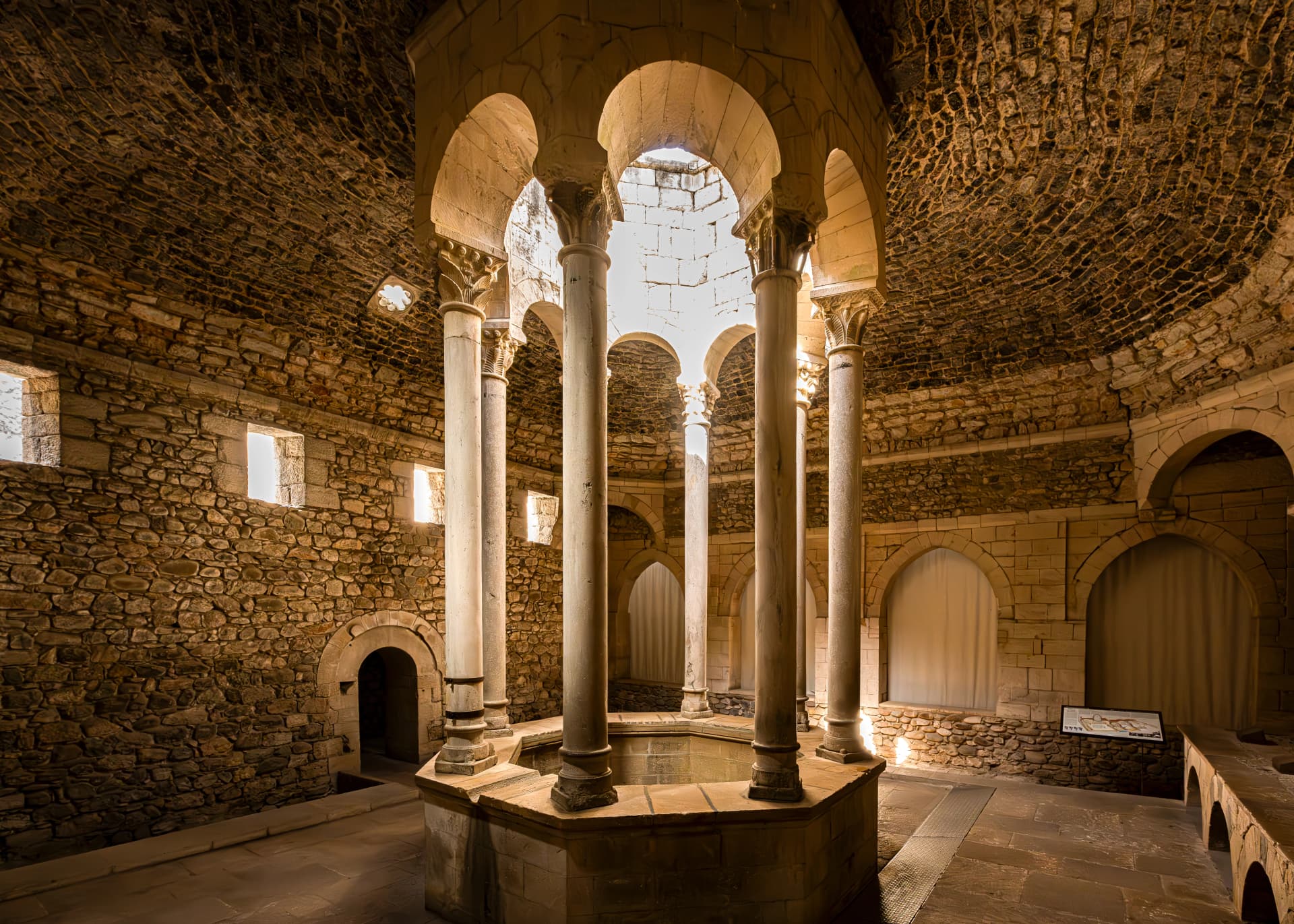Arab Baths, Girona, Spain