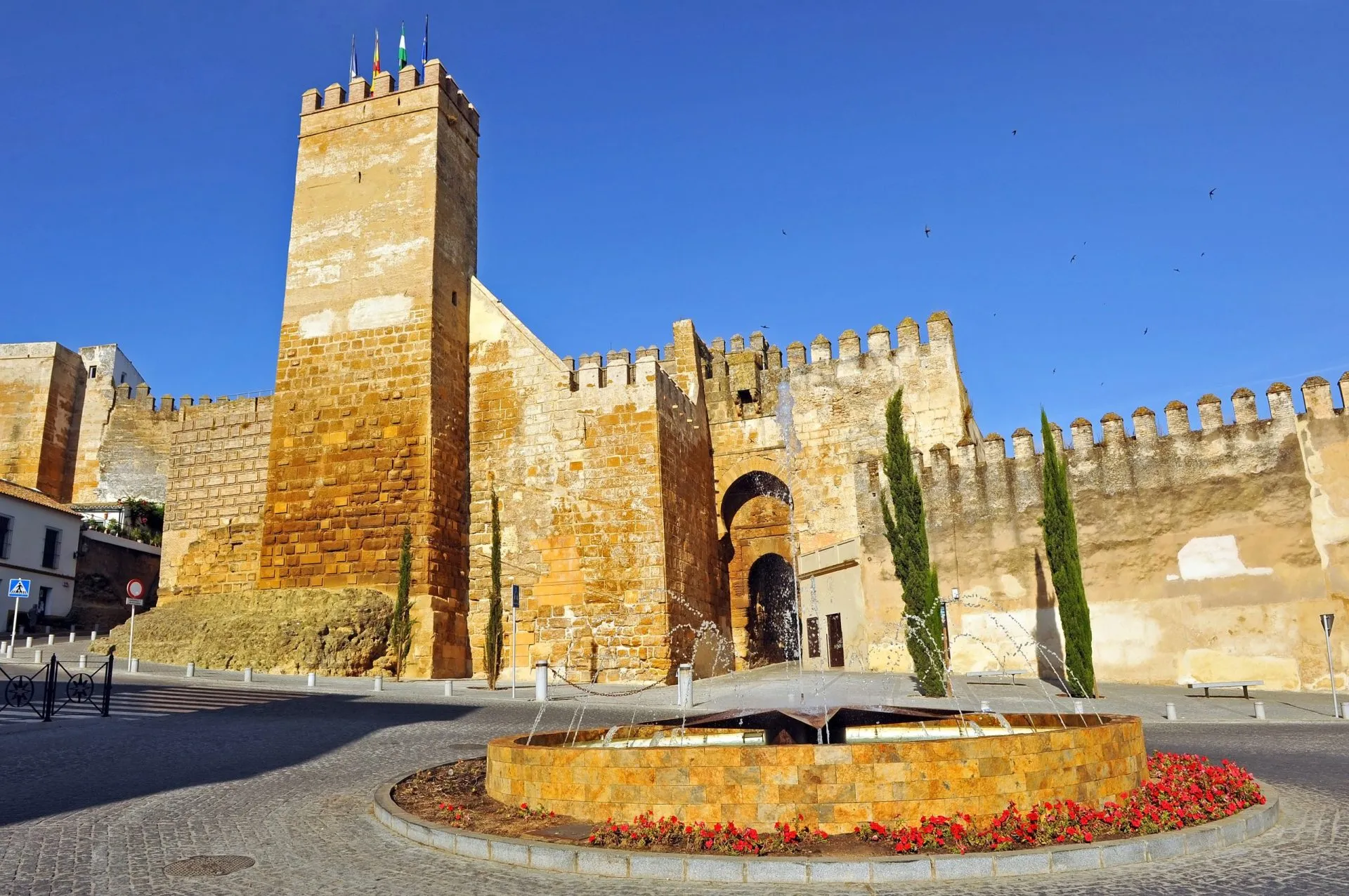 Alcázar de la Puerta de Sevilla, Carmona, Sevilla, España