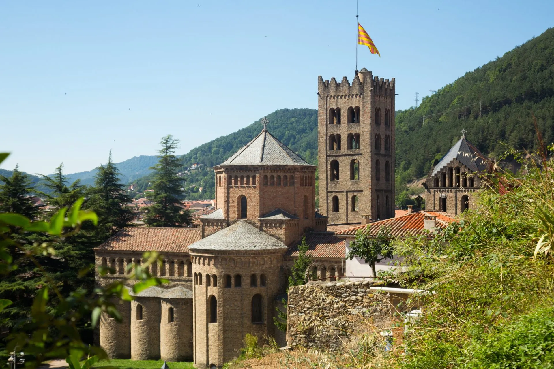 Benediktinerklosteret Santa Maria de Ripoll i Katalonia
