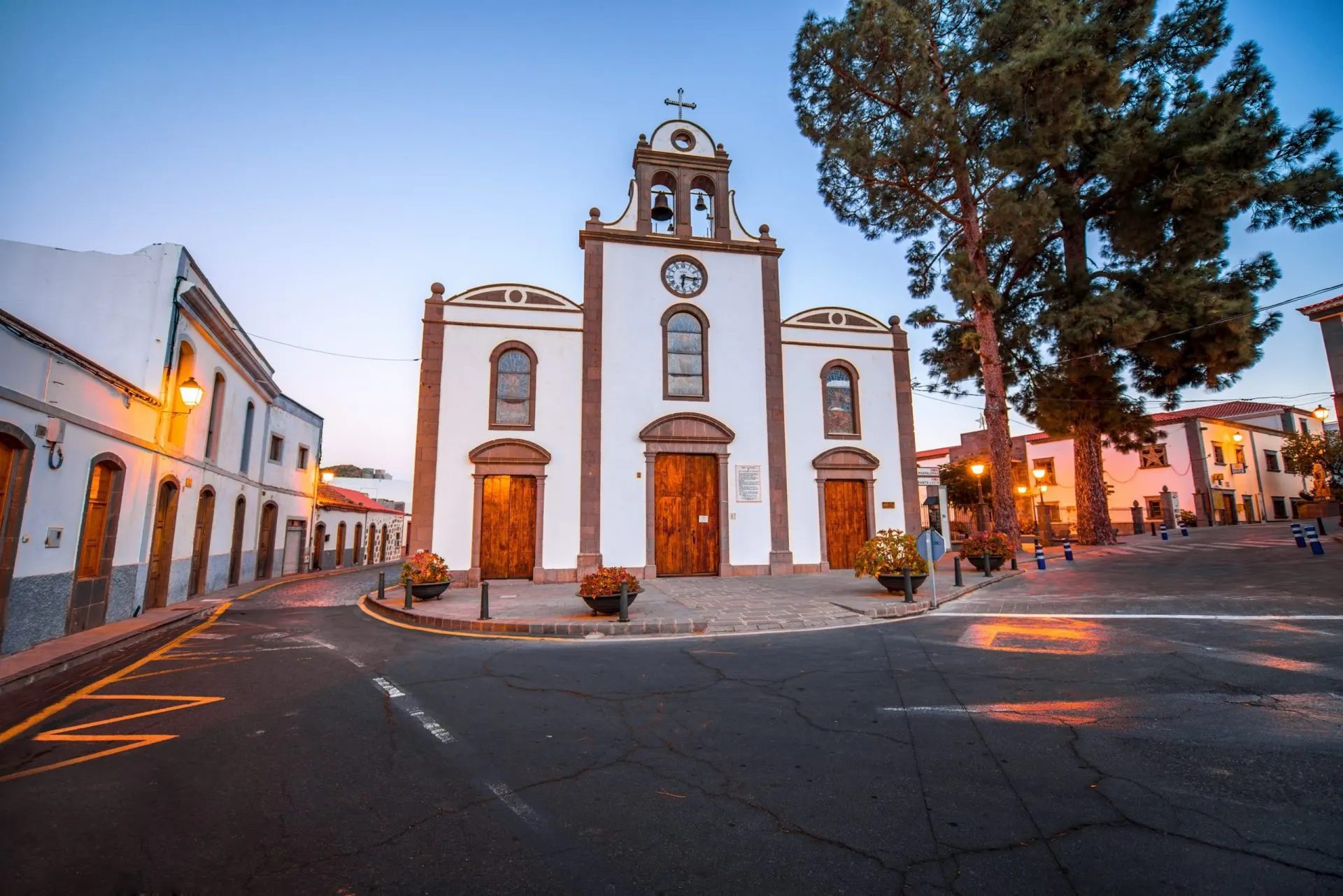Kyrka i San Bartolome de Tirajana