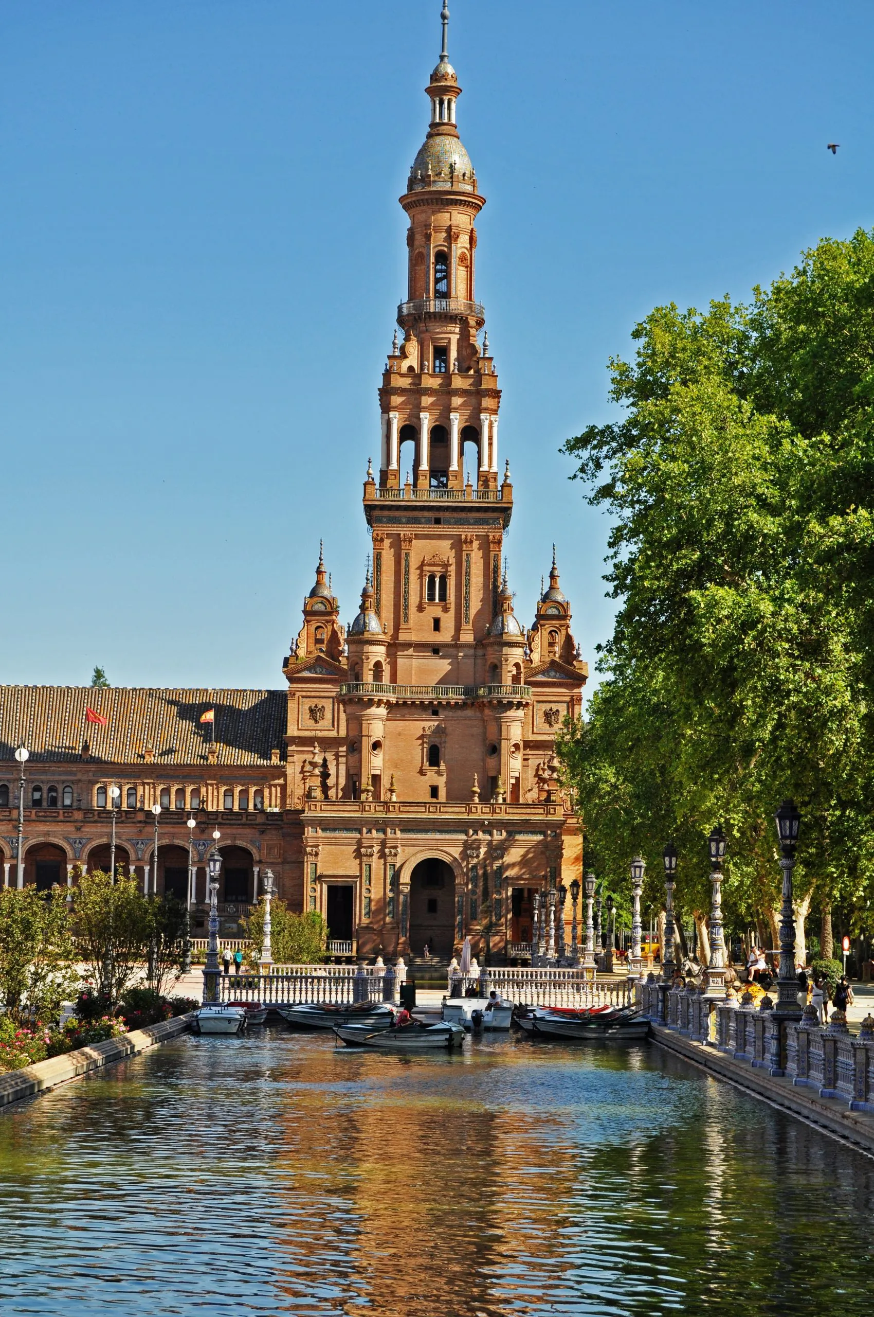 The Plaza De Espana, Seville