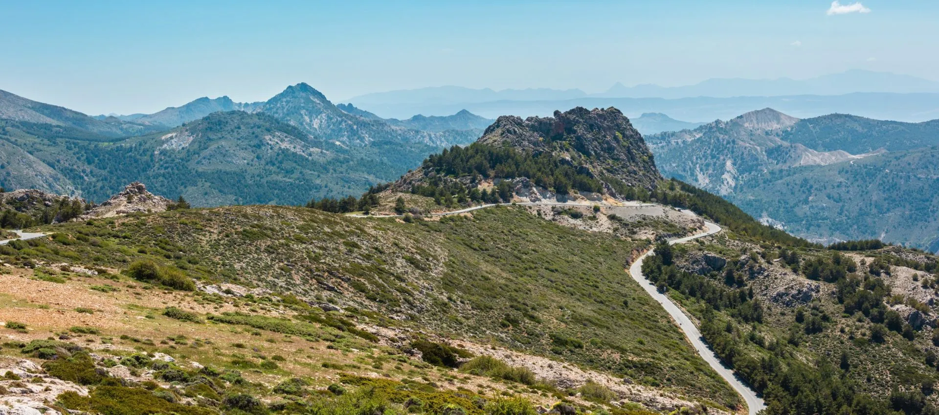 Sierra Nevada nationalpark, Spanien.